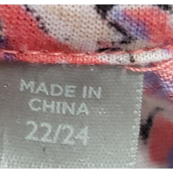 Avenue Pink Purple White Pleated Boat Collar Tie 22 24 Lightweight Soft Stretchy - Picture 4 of 8